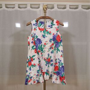 Vintage 90s Take Nine Floral Maternity Blouse